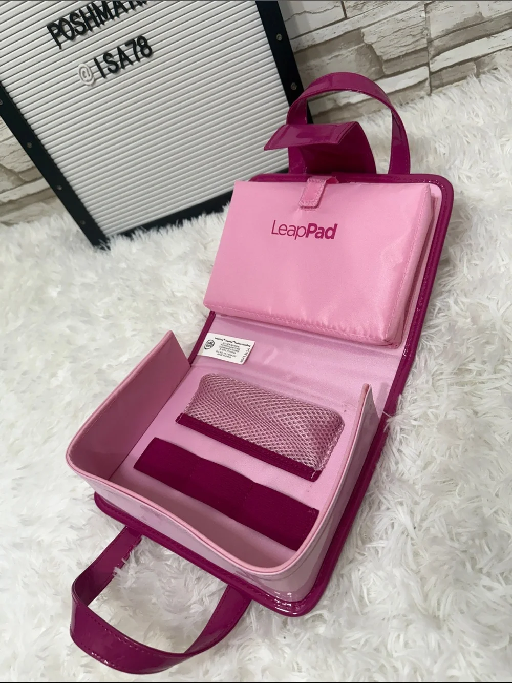 LeapFrog Pink Carry Case Fashion Handbag
